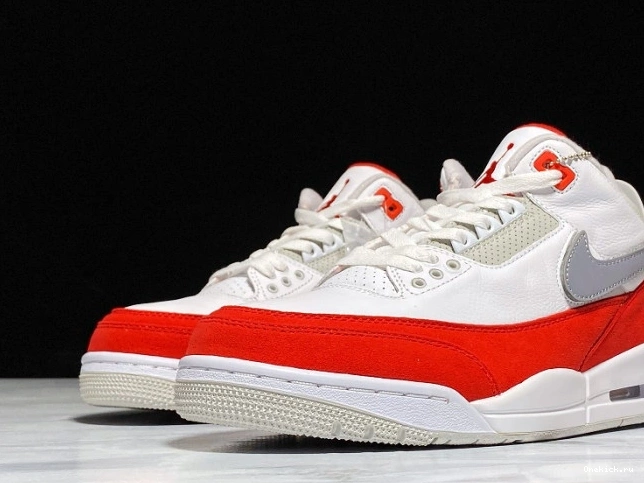 One Kick Air Jordan 3 Retro Tinker CJ0939-100 University Red White 0812